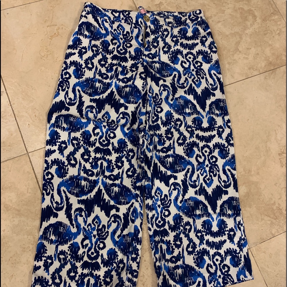 Lilly Pulitzer crop pants, size 6